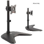 Кронштейн для мониторов Arm Media LCD-T51 черный 15'-32' макс.10кг настольный поворот и наклон верт.перемещ., фото7