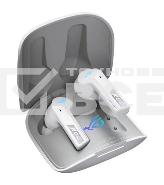 Гарнитура беспроводная ASUS R55ES ROG CETRA TWS SPEEDNOVA WHT/UN (90YH03Y0-BTUA10)