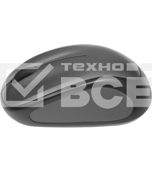 Мышь беспроводная Logitech M235 серый/черный, 1000 dpi, радиоканал, USB, кнопки - 3