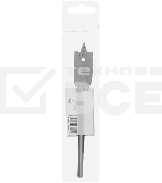 Сверло по дереву Сибртех перовое, 20 мм