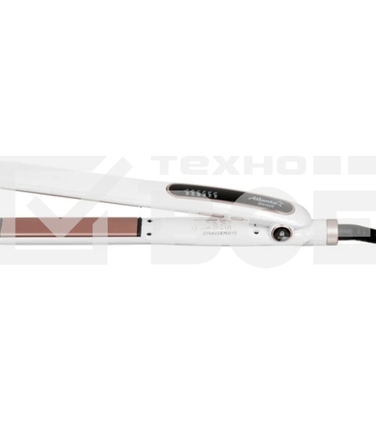 Выпрямитель для волос Atlanta ATH-6741 белый, 25 мм, 230 °C, 6 режимов
