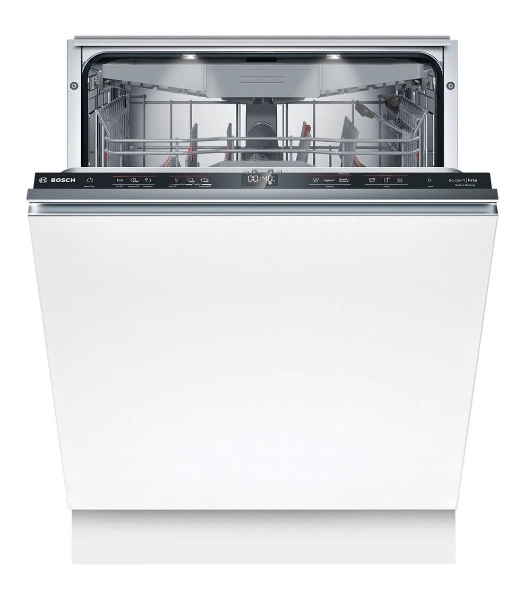 Встраиваемая посудомоечная машина Bosch SMD6ZC804E Serie 6, 60см., SilencePlus; Класс A-A-A; уровень шума 40 дБ ; OpenAssist, 7 прогр.: Эко 50, Авто65-75, Авто 45-65, Авто35-45, быстрая 45, Супер60, Ночная 50, загружаемая. 4 спец.ф-ция:Гигиена+, Экстра сушка,Speed Perfect, самоочистка машины; Подключаемая зона интенсивной мойки в верхнем коробе, 5 уровней подачи воды; 14 компл.посуды; Zeolite (премиальная система сушки); Система door assist открытие двери по 2-му нажатию, автоматика 3in1; AquaSensor;