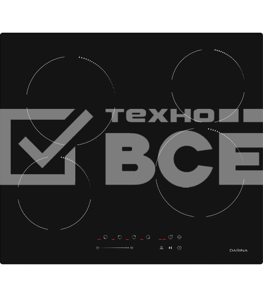Варочная поверхность Darina 6Р Е 323 B черный