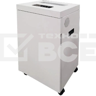 Шредер Office Kit S500 0,8x2 белый (секр.P-7) фрагменты 7лист. 50лтр. скобы пл.карты CD