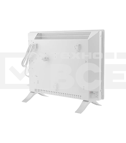 Конвектор Denzel OptiPrime-1500 белый, 1500 Вт, 20 м2, термостат, дисплей, WiFi