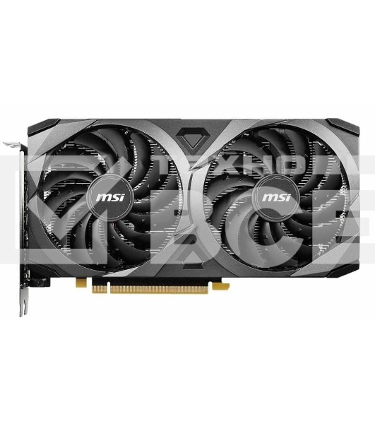 Видеокарта MSI RTX3060 VENTUS 2X 12G PCI-E 4.0  12288Mb 192 GDDR6 1680/15000 HDMIx1 DPx3 HDCP Ret
