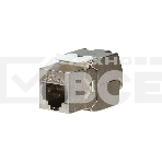 Модуль Keystone Rexant (02-0361), Jack RJ-45(8P8C), FTP экранированный, CAT 6A, тип 180 градусов, самозажимной PRO, фото 1