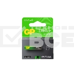 Алкалиновые батарейки c технологией G-tech GP Ultra Plus Alkaline 24А AАA - 6 шт. на блистере, фото 1