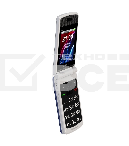 Мобильный телефон Maxvi E28 синий
