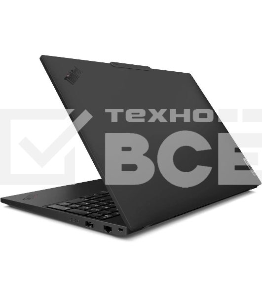 Ноутбук Lenovo ThinkPad T16 G3 черный Core Ultra 5 125U 16Gb SSD1Tb Intel Graphics 16
