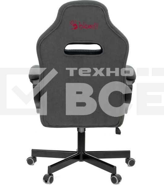 Кресло игровое A4Tech Bloody GC-110, серый, крестовина пластик