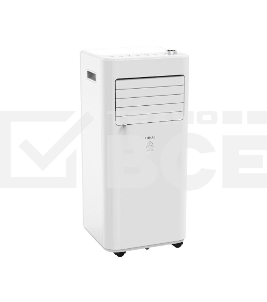 Кондиционер мобильный FUNAI CROCUS MAC-CS29CON01 9900 BTU, 20 м², 54 дБ, охлаждение, белый