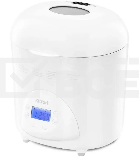 Хлебопечь Kitfort КТ-316 580Вт белый