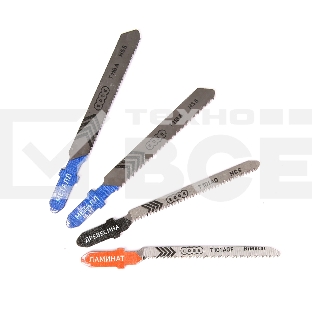 Набор пилок для лобзика (4 шт.) EDGE by PATRIOT 814010014