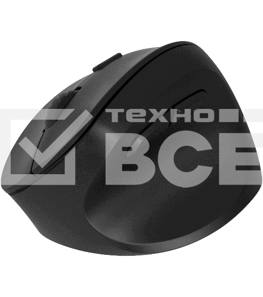 Мышь беспроводная Oklick 688MW ERGO черный, 2400 dpi, радиоканал, Bluetooth, USB, кнопки - 6