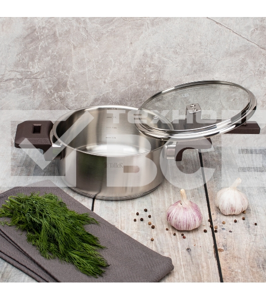 Кастрюля TalleR TR-17307 Метод нержавеющая сталь 18/10, 1,9 л