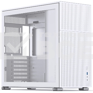 Компьютерный корпус без блока питания Case JONSBO D41 MESH, Midi-Tower, TG, no fan, 1xUSB-A 3.2 + 1xUSB-C 3.2, ATX, mATX белый