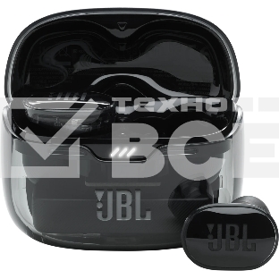 Наушники JBL, модель Tune Buds Ghost черный(JBLTBUDSGbLKCN)