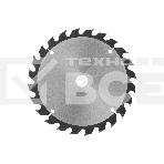 Пильный диск по дереву Denzel ф190 х 20 мм, 24 зубьев 733347, фото2