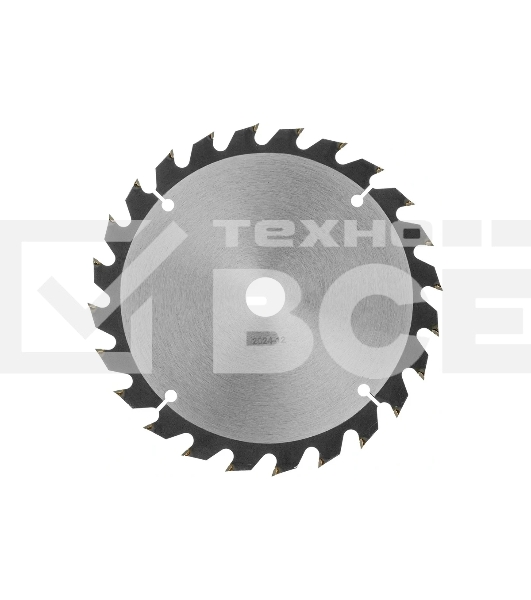 Пильный диск по дереву Denzel ф190 х 20 мм, 24 зубьев 733347