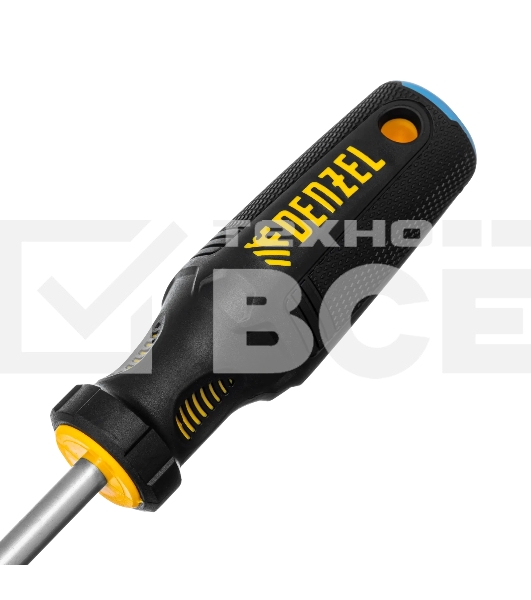 Набор отверток на полке Denzel 8 шт., PH+SL, S2, 3к рукоятка