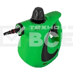 Универсальный ручной отпариватель-пароочиститель Endever Odyssey Q-463, зеленый/черный, мощность 1100 Вт, давление 3,5 бар,производ. 35 г/мин, 6 шт/уп, фото 1