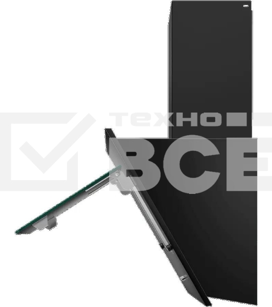 Вытяжка наклонная Maunfeld Tower 60 черный, 60 см, 700 куб. м/ч, 66 дБ