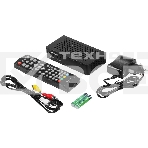 Цифровой TV ресивер HYUNDAI H-DVB240 черный, фото3