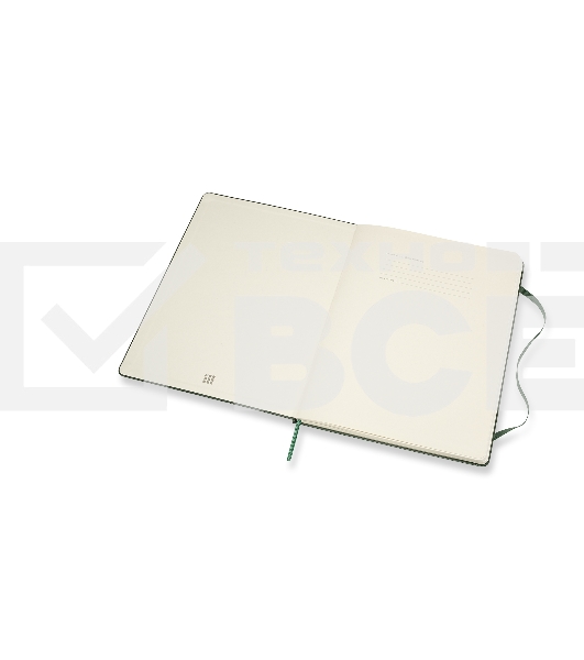 Блокнот Moleskine CLASSIC QP090K15 XLarge 190х250 мм 192 стр. линейка твердая обложка зеленый