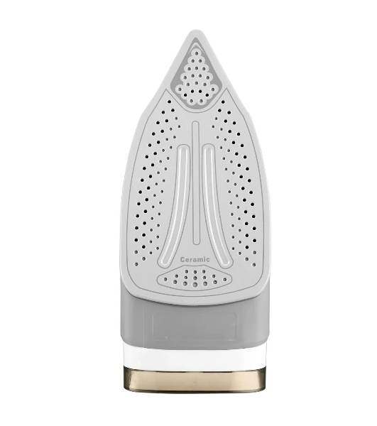 Утюг Eurostek EEI-2607 бежевый/белый, 2600 Вт, 45 гр/мин, 140 г/мин, 350 мл