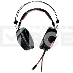 Гарнитура QUMO Atlantis чёрный, проводная, USB, подсветка, фото3