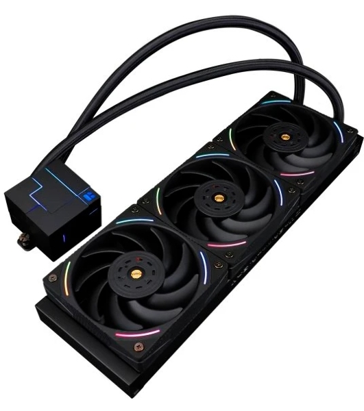 Система жидкостного охлаждения Thermalright Core Matrix 360 черный, 360 мм, 3x120 мм, 2150 об/мин, 27 дБ, 4 pin PWM, ARGB