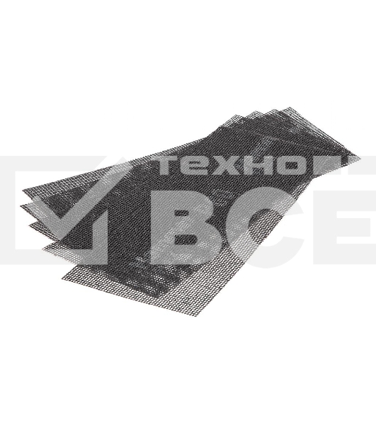 Сетка абразивная Hammer Flex 242-002  115х280мм, P60, водостойкая (5шт.)