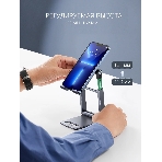 Подставка раздвижная настольная складная для телефона, планшета UGREEN LP263-50324 Gray (50324), фото3