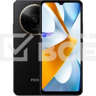 Смартфон Xiaomi POCO C61, 4/128Gb, черный