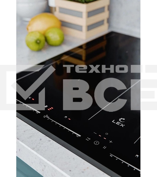 Индукционная варочная поверхность LEX EVI 641C BL черный