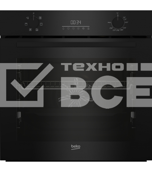 Духовой шкаф Beko BCBIE17300KSB (7768288337) 72 л, черный