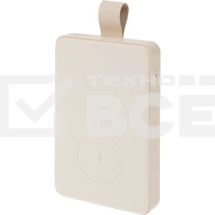 Внешний аккумулятор Xiaomi Magnetic Power Bank 6000mAh GL WPB0620MI бежевый (BHR9074GL)