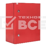 Щит с монтажной панелью EKF PROxima ЩМПг- 80.60.25 (ЩРНМ-4) RAL 3001 IP54, фото 1