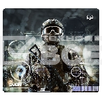 Игровой коврик для мыши (230 х 200 х 2 мм, ткань, резина) SVEN MP-G01S Soldier, фото 1