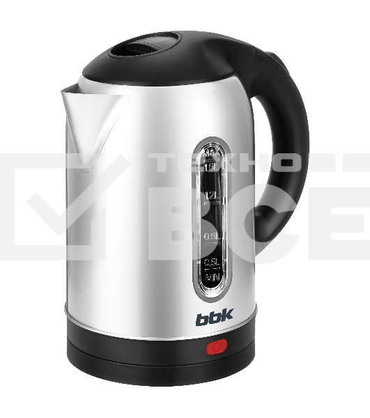Чайник электрический BBK EK1815S черный/нержавеющая сталь