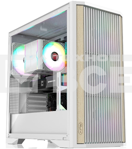Компьютерный корпус без блока питания/Case Raijintek AGOS MAX-MS4, Midi-Tower, TG, 4x140мм ARGb, 2xUSB 3.0 + 1xUSB Type-C, E-ATX, ATX, mATX, mITX белый