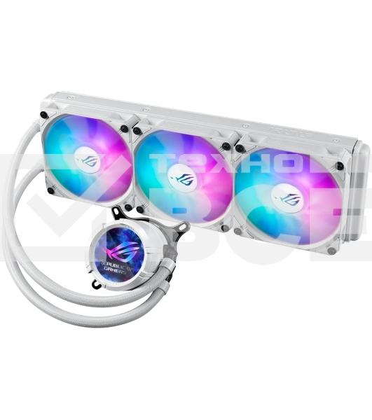 Жидкостная система охлаждения ASUS ROG STRIX LC III 360 ARGb LCD WHT