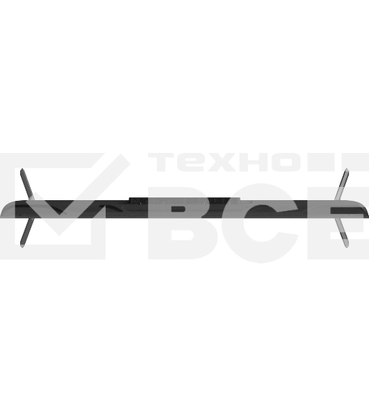 Телевизор Skyworth 65' 65Q66H черный/серебристый QLED 4K UHD 120Hz Smart TV Google TV 2GB/16GB