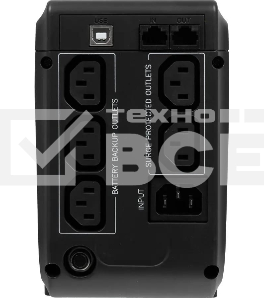 Источник бесперебойного питания Powercom Imperial IMD-625AP 375Вт 625ВА черный