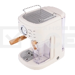 Кофеварка рожковая Maunfeld MF-737BG PRO бежевый, исп. кофе - молотый, 1.5 л, 1250 Вт, 15 бар, фото15