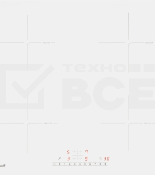 Индукционная варочная панель Weissgauff HI 632 белый