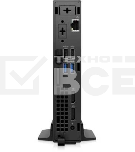 Компьютер Dell OptiPlex 3000 TC Intel Celeron N5105, 2.0 GHz - 2.9 GHz, 8192 Mb, 64 Gb eMMC, DVD нет, Intel UHD Graphics, 65W, Dell ThinOS, черный