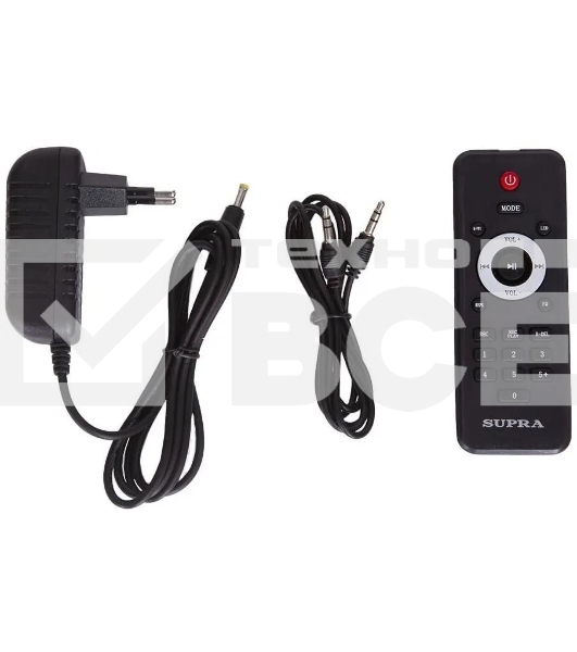 Минисистема SUPRA SMB-820 черный 550Вт FM USB BT SD