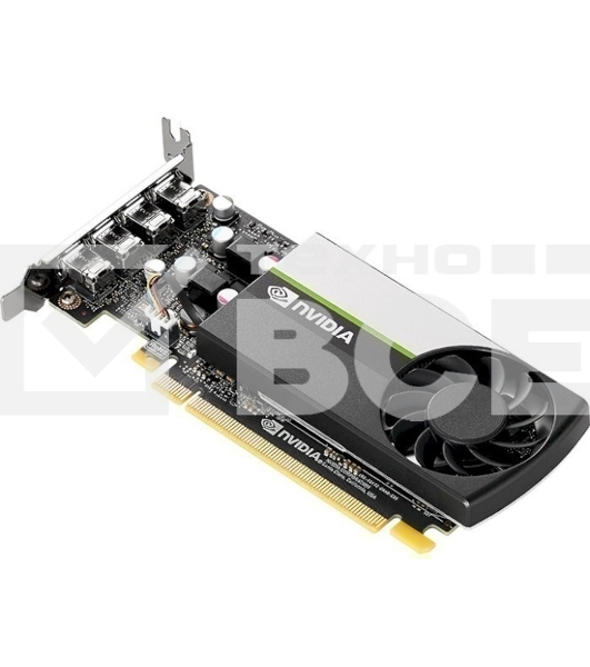 Видеокарта NVIDIA Quadro T1000 4G - BOX, brand new original with individual package, - include ATX and LT brackets (900-5G172-2550-000) (023076) {8}